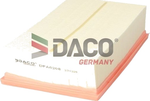 DACO Germany DFA0208 Luftfilter DACO Germany DFA0208 Luftfilter