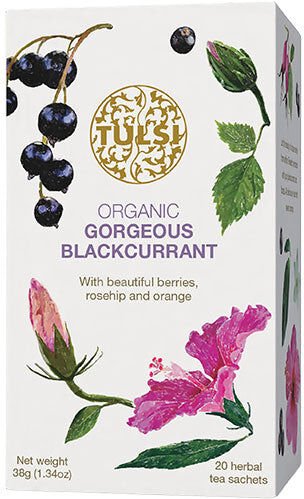 Tulsi Gorgeous Blackcurrant Te Ø   20 br