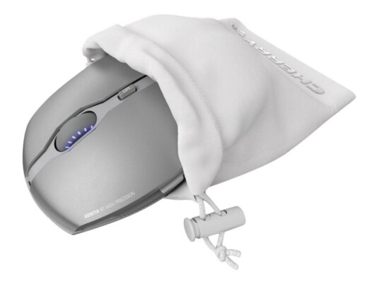 Cherry Gentix BT Trådløs Optisk Mus 12000 DPI 7 Knapper Ambidekstriøs Frostet Sølv Cherry Gentix BT Trådløs Optisk Mus 12000 DPI 7 Knapper Ambidekstriøs Frostet Sølv