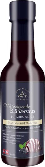 Viltvoksende Blåbærsaus 150ml Viltvoksende Blåbærsaus 150ml