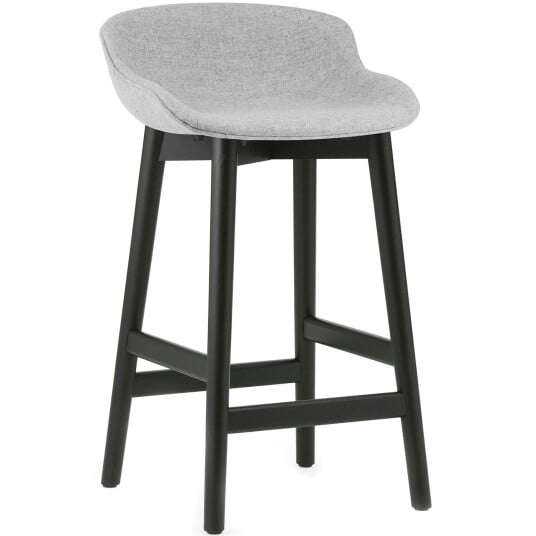 Normann Copenhagen Hyg Barstol 65 cm Grå / Svart Eik