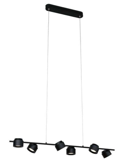 Paulmann - Puric Pane 6 Pendel Zigbee/Dim. Black