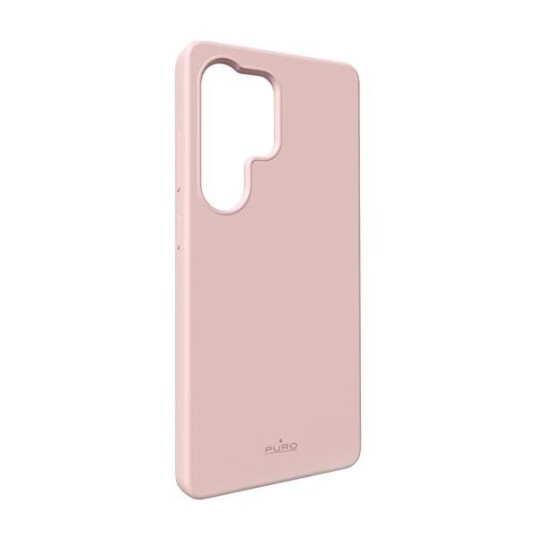 Puro Silikondeksel for Samsung Galaxy S25 Ultra - Rosa