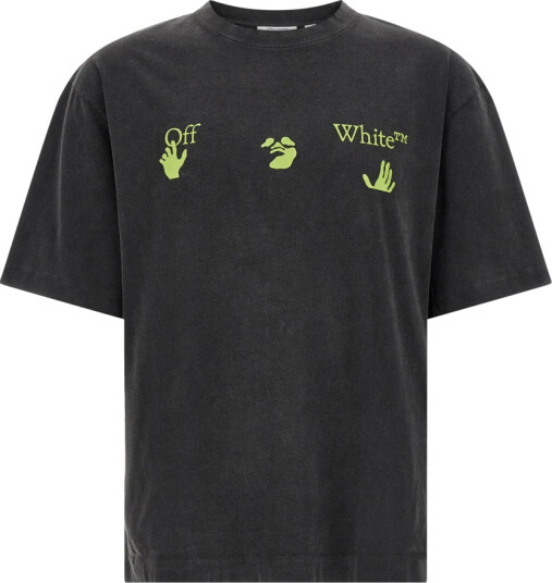 Off White Herre Topper Svart S,
