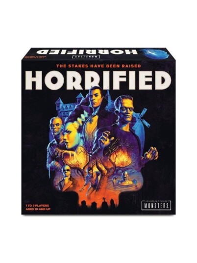 Ravensburger Horrified Brettspill med Universal Monsters for Barn fra 10 år Ravensburger Horrified Brettspill med Universal Monsters for Barn fra 10 år