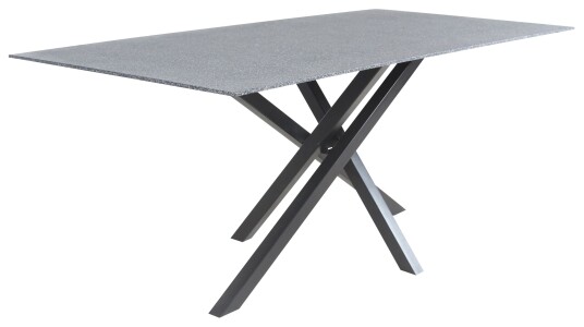 Venture Design Piazza spisebord Grå 180 x 90 cm Grå