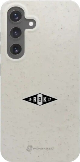 Phonecases3D Samsung Galaxy S25 RBK komposterbart deksel, hvit