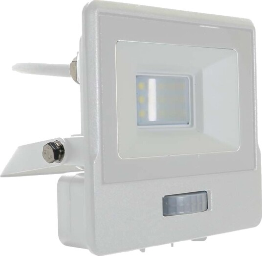 V Tac 10W LED lyskaster med sensor Hvit Samsung LED chip Kulør : Kald
