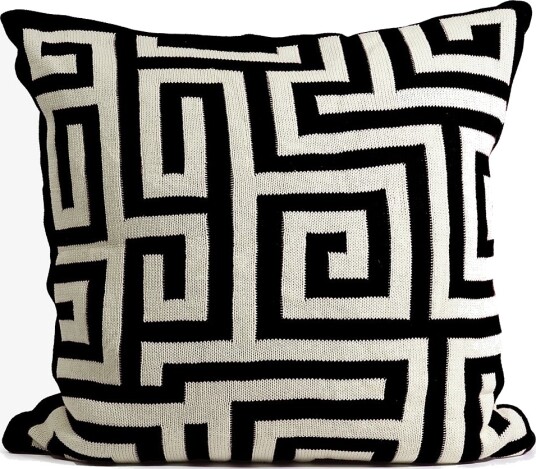 Ceannis Knitted C/C 50X50Cm Black 50X50CM Ceannis Knitted C/C 50X50Cm Black 50X50CM
