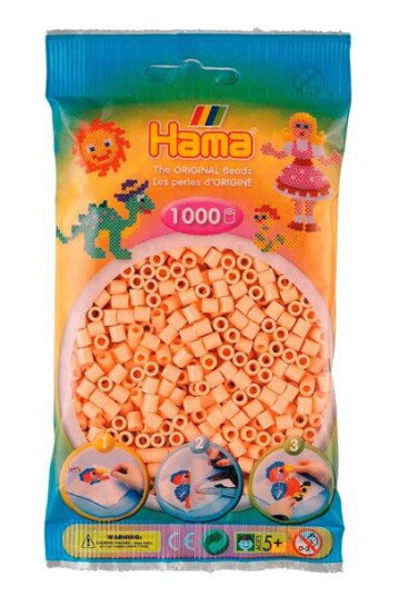 Hama Ironing Beads - Light Skin Tone (78) 1000pcs Hama Ironing Beads - Light Skin Tone (78) 1000pcs