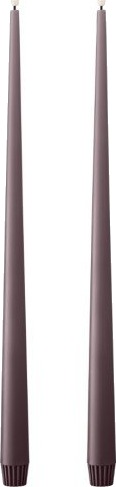 Ester & Erik LED kronelys 40 cm lilla 2 pk