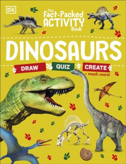 The Fact-Packed Activity Book: Dinosaurs Av Dk