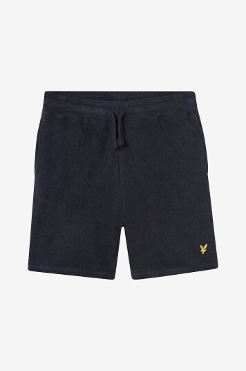 Lyle & Scott Shorts Towelling Short Blå Lyle & Scott Shorts Towelling Short Blå