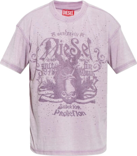 Diesel Herre Topper Lilla XL,