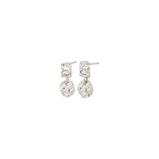 Pilgrim Øredobber Fire Earrings Silver plated Sølv