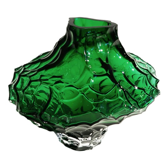 Hein Studio Canyon Large vase 23 cm Grønn