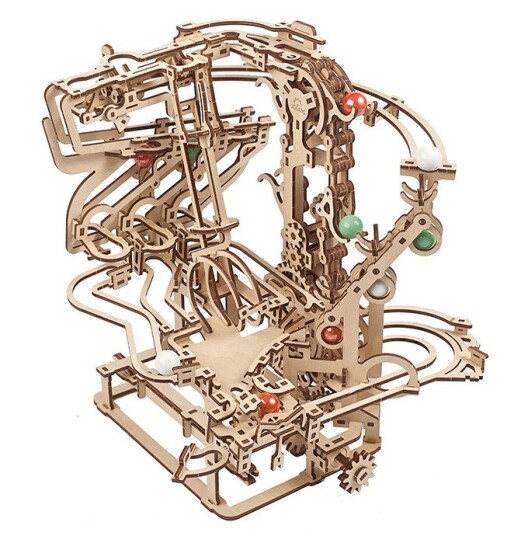 Ugears Marble Run Chain Hoist Ugears Marble Run Chain Hoist