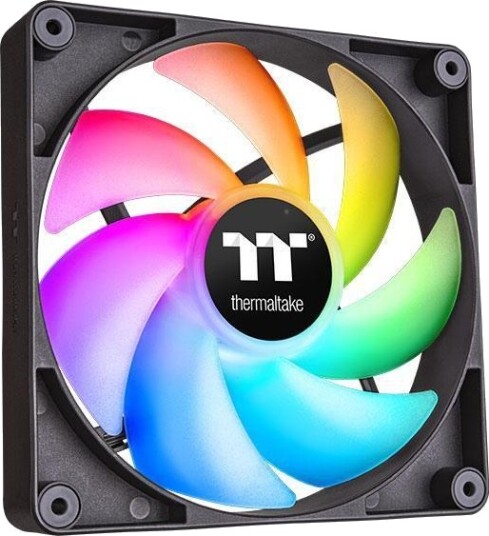 Thermaltake CT140 ARGB 140mm Kabinettvifte 2-Pakning med PWM Svart Thermaltake CT140 ARGB 140mm Kabinettvifte 2-Pakning med PWM Svart