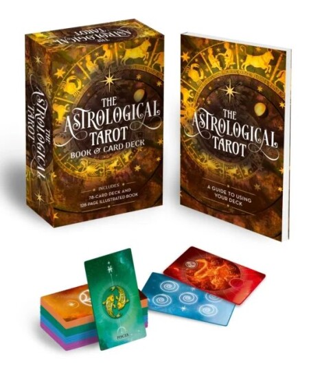The Astrological Tarot Book & Card Deck Av Tania Ahsan, Marion Williamson