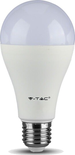 V Tac 2 stk. E27 15W LED pære A65 6400K 1350lm erstatter 90W Kulør : Kald V Tac 2 stk. E27 15W LED pære A65 6400K 1350lm erstatter 90W Kulør : Kald