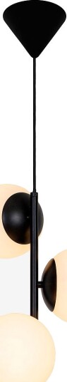 Nordlux Pendel Lilly 3 Spot Svart Takpendler
