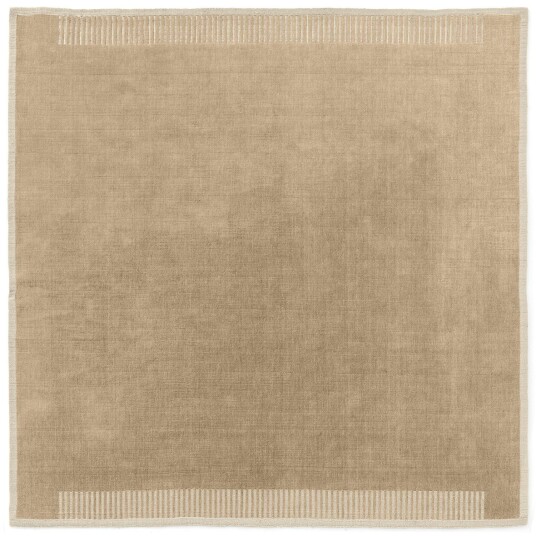 Audo Copenhagen Duomo Ullteppe 270x270 cm Limestone Beige