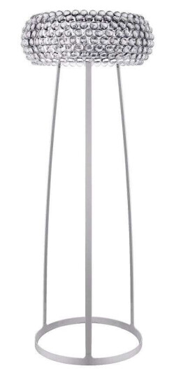 Foscarini Caboche Plus Media LED Gulvlampe Transparent