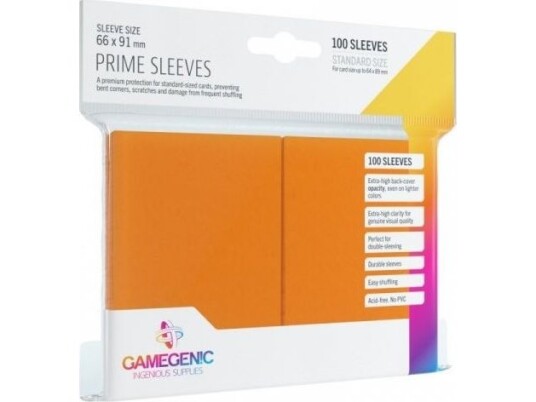 Gamegenic Prime korthylser - Standard Størrelse og Plastfritt Beskyttelse
