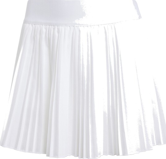 adidas Tennis Club Pleated Skirt - White - XL adidas Tennis Club Pleated Skirt - White - XL