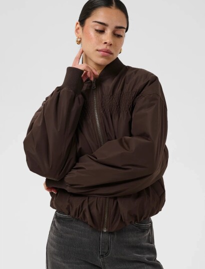 Kaffe Kaarlette Bomber Jacket Brown 40