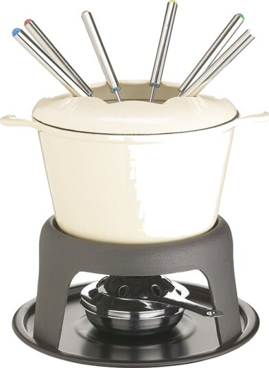 Kitchen Craft Cast Iron Fondue Set Kitchen Craft Cast Iron Fondue Set