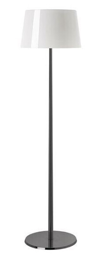 Foscarini Lumiere Xxl Gulvlampe Krom & Hvit m. Dimmer Foscarini Lumiere Xxl Gulvlampe Krom & Hvit m. Dimmer