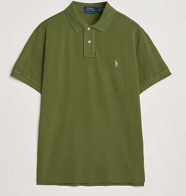 Polo Ralph Lauren Custom Slim Fit Polo Supply Olive
