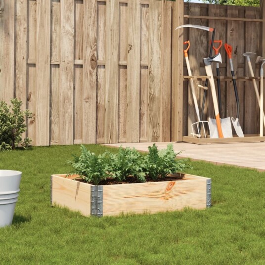 Plantekasse 80x60 cm heltre furu
