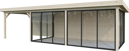 Hagestue Palmako Lenna 24,9 m2 Set 418 Slide
