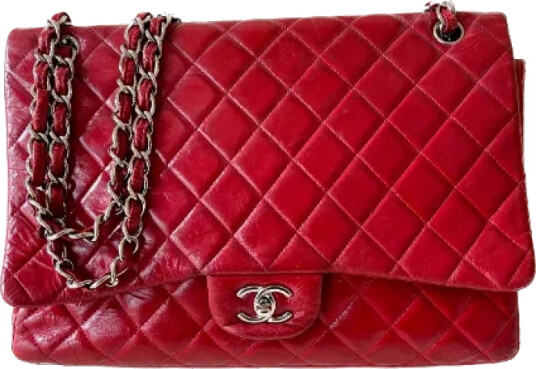 Chanel Vintage Dame Rød