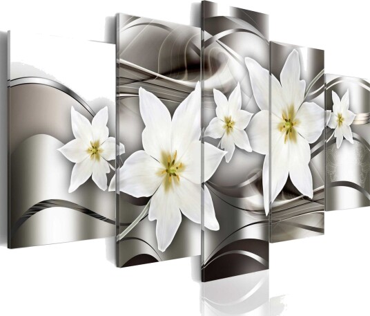 Bilde Mysterious Lilies 200x100 Artgeist sp. z o. o.