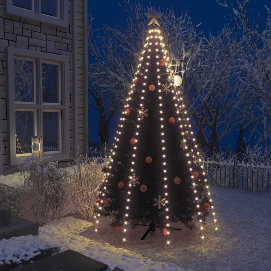 vidaXL Juletre lysnett med 300 lysdioder 300 cm