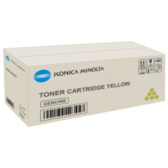 Konica Minolta 8937-838 Konica Minolta TN-501 Y Tonerkassett gul, 30.000 sider