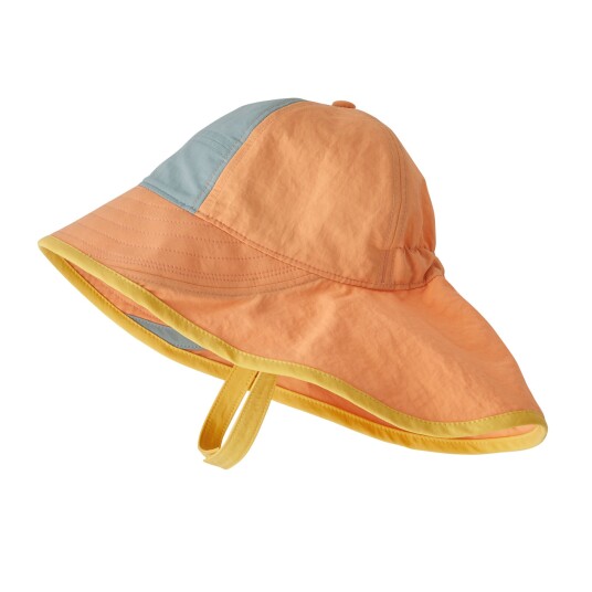 Patagonia Baby Block The Sun Hat Heriloom Peach 6 12M Patagonia Baby Block The Sun Hat Heriloom Peach 6 12M
