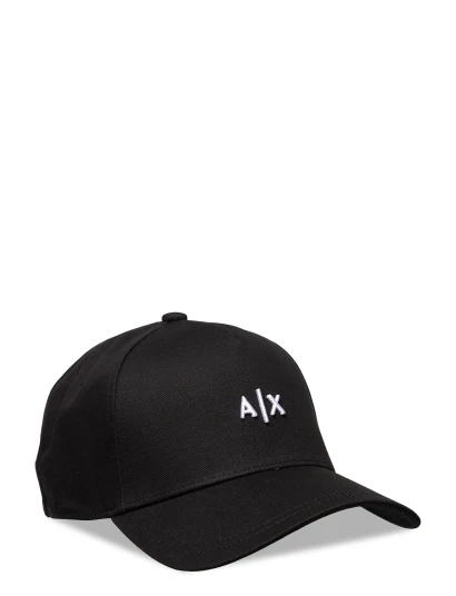Armani Exchange Baseball Hat Black ONE SIZE Armani Exchange Baseball Hat Black ONE SIZE