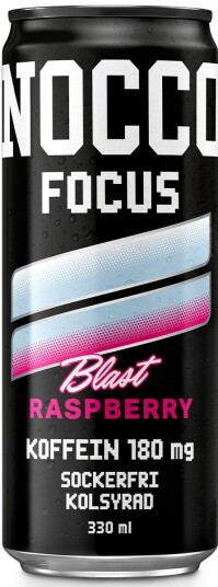 NOCCO Focus 3 Raspberry Blast 33cl NOCCO Focus 3 Raspberry Blast 33cl