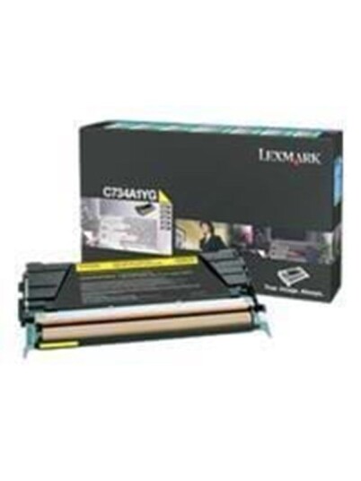 Lexmark C734A1YG Toner Yellow - Laser toner Yellow Lexmark C734A1YG Toner Yellow - Laser toner Yellow