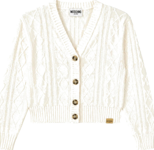 Moschino Dame Strikkevarer Beige M, Moschino Dame Strikkevarer Beige M,