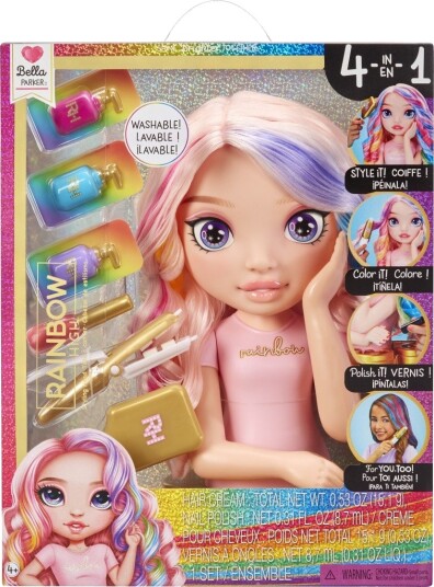 Rainbow High Stylinghode Bella Parker Lekesett 4+ År