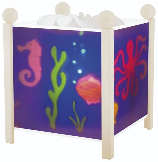 Trousselier Magic Night Light m/Musikk 4 sengetidssanger Ocean