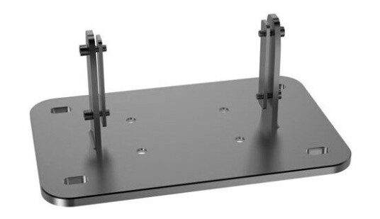 Multibrackets M Public Display Floormount Fixed Base Silver Multibrackets M Public Display Floormount Fixed Base Silver