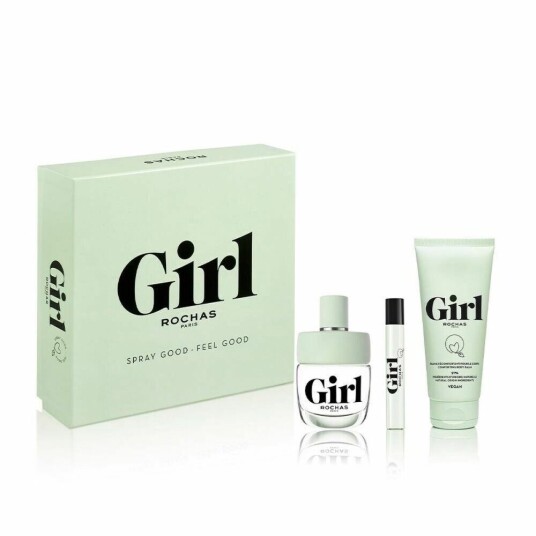 Rochas Girl Parfyme Sett med 100ml EDT, 7.5ml EDT og 100ml Body Lotion