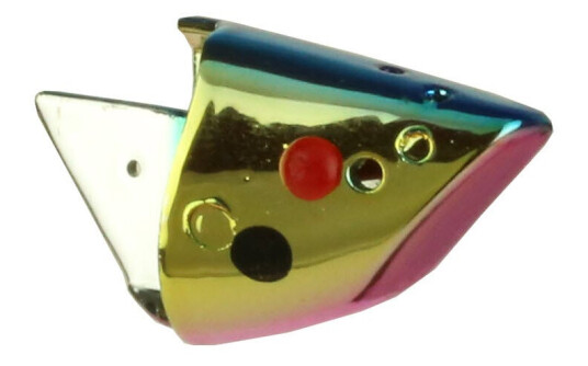 Hurricane Bait Head agnskaller, 3 stk - Supergirl Chrome