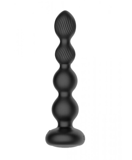 Nexus Tornado Probe Roterende og Vibrerende Analperler - Svart Nexus Tornado Probe Roterende og Vibrerende Analperler - Svart